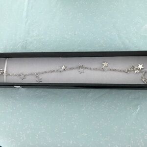 Star charm anklet